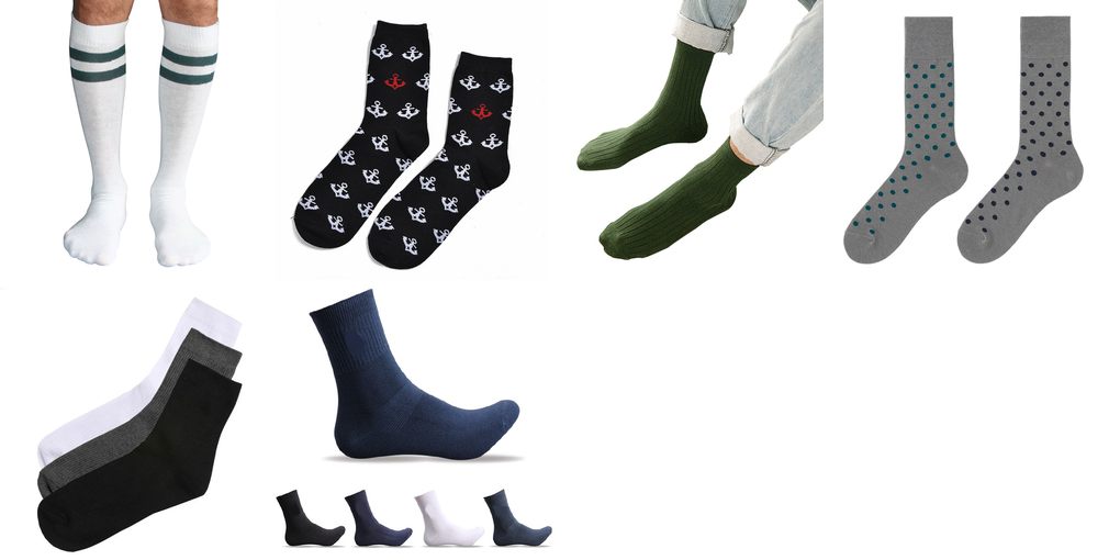 wholesale men plain white tube socks
